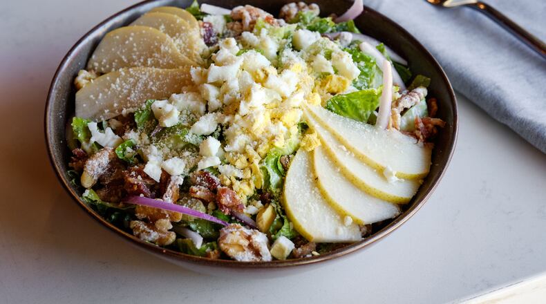 Cattle Shed Wine & Steak Bar’s Waldorf Caesar Salad. (Courtesy of Brandon Amato)