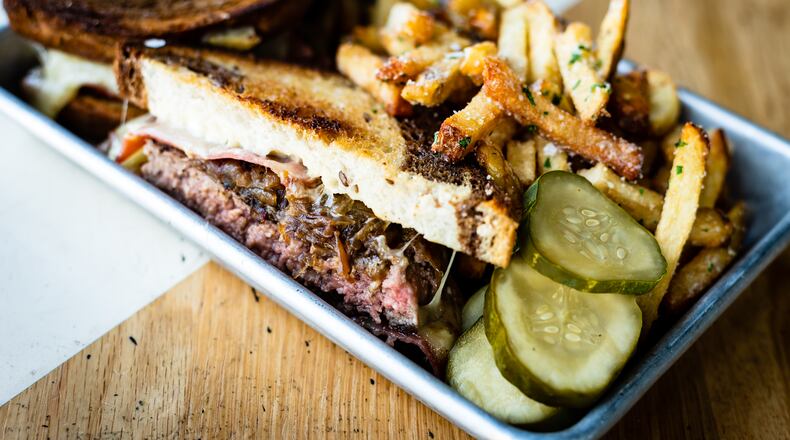 The 9 Mile Station patty melt is an updated version of the old-school diner specialty.
