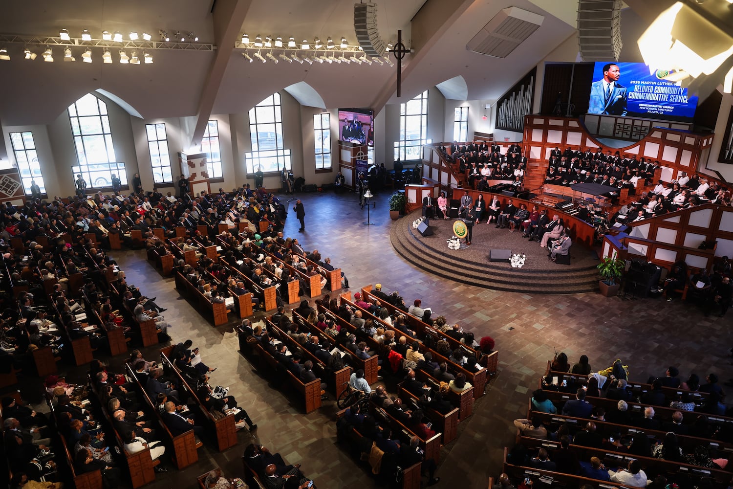 MLK service at Ebenezer