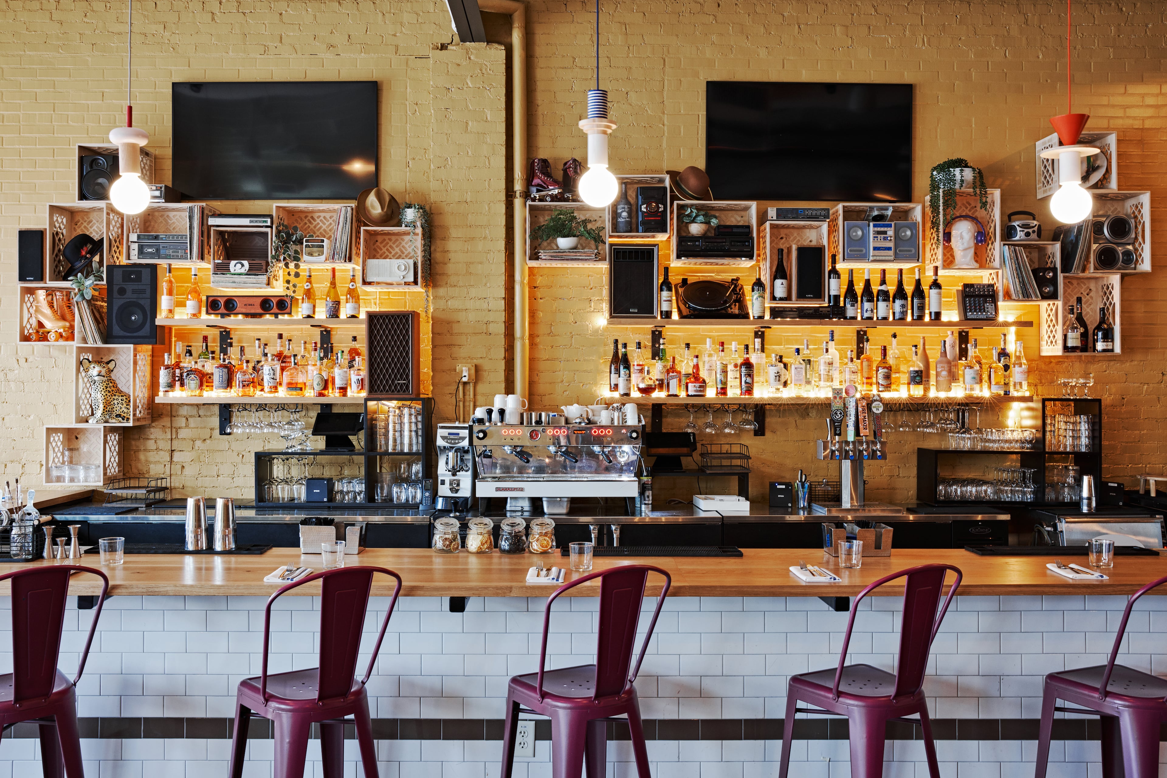 Marcus Samuelsson's restaurant on the Old Fourth Ward's Edgewood Avenue includes a full bar. (Courtesy of Andrew Thomas Lee)