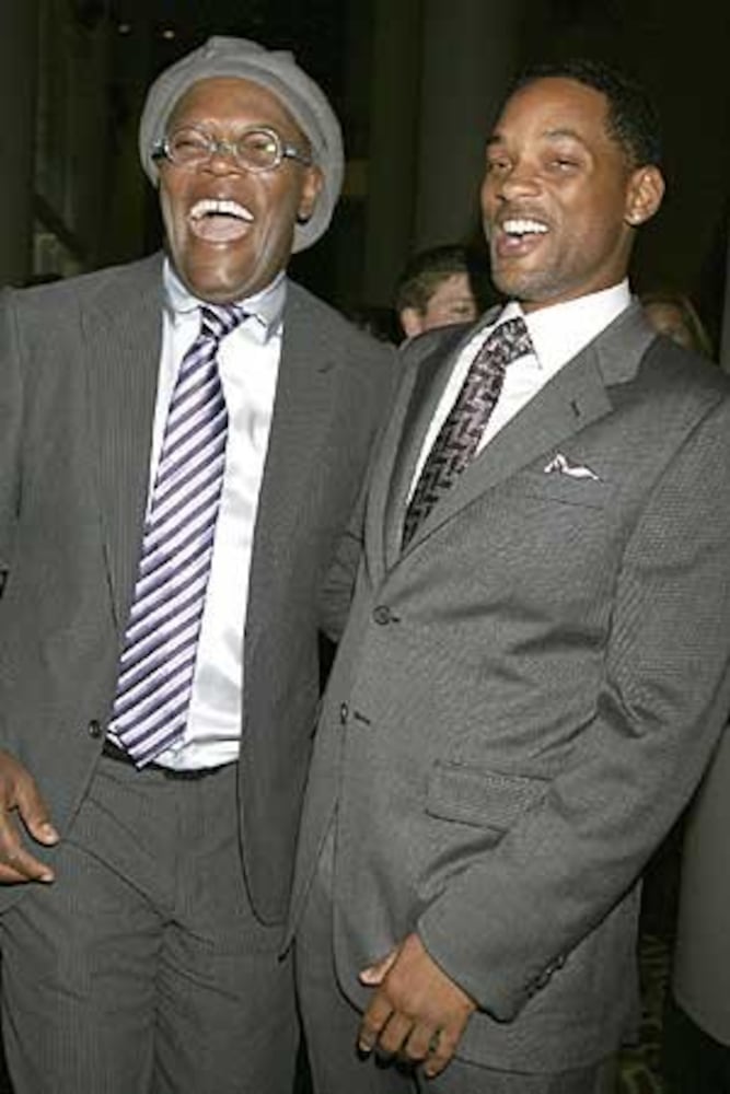 Samuel L. Jackson at 'Lakeview Terrace' premiere