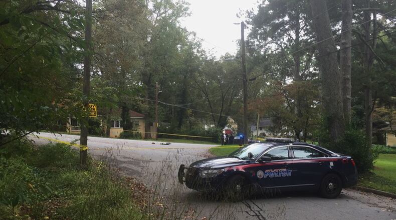 Two men were shot Sunday afternoon on the 1600 block of Olympian Circle. (Credit: Channel 2 Action News)