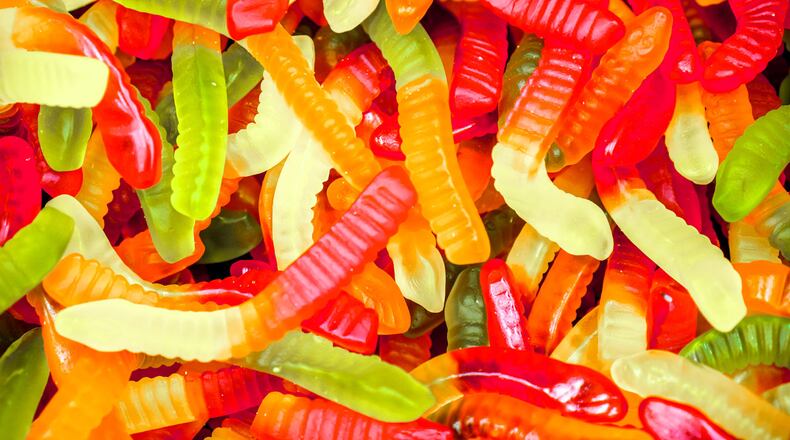 Deputies in Kentucky found gummy worms soaked in Xanax during a drug bust Sunday in Frankfort.