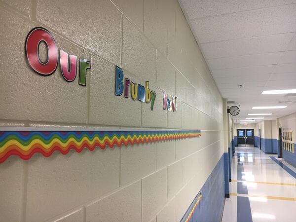 The new Brumby Elementary School had a ribbon-cutting ceremony on Tuesday, July 31, 2018.
