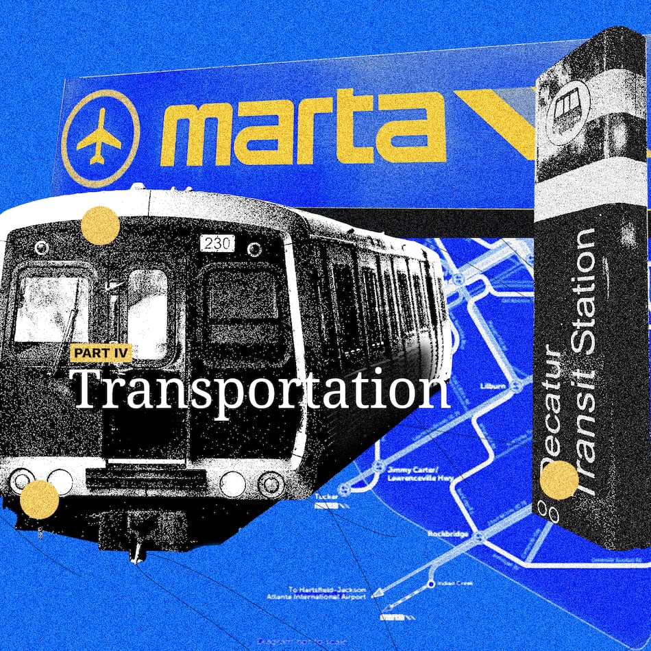 (Photo Illustration: Philip Robibero / AJC | Source: Getty, Unsplash)