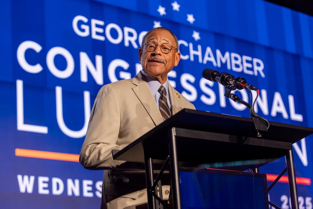 U.S. Rep. Sanford Bishop, D-Albany, spoke at the Georgia Chamber Congressional Luncheon in Columbus last week.