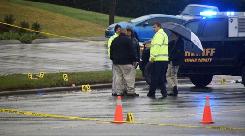 Whitfield County deputies are at the scene of a shooting Friday.