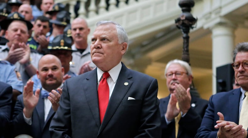Gov. Nathan Deal. BOB ANDRES /BANDRES@AJC.COM