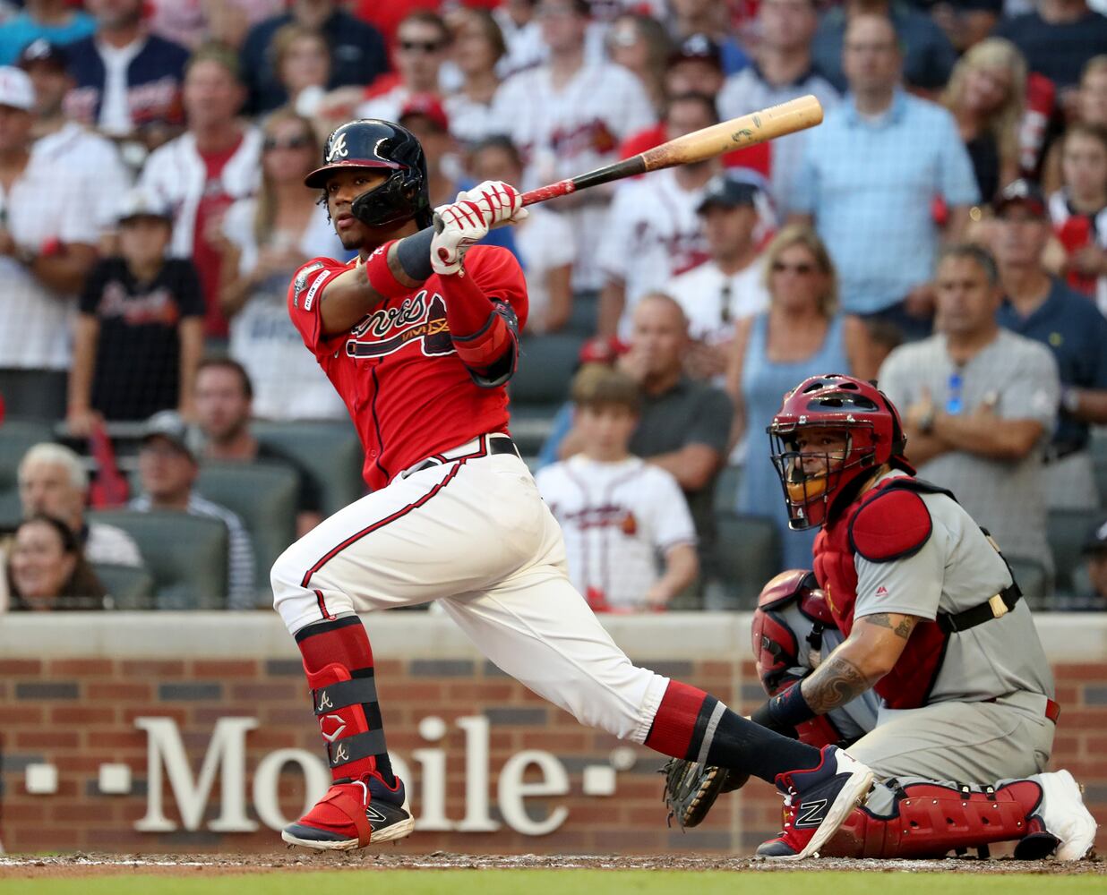 Photos: Braves bounce back, shut out Cardinals in Game 2 of playoffs