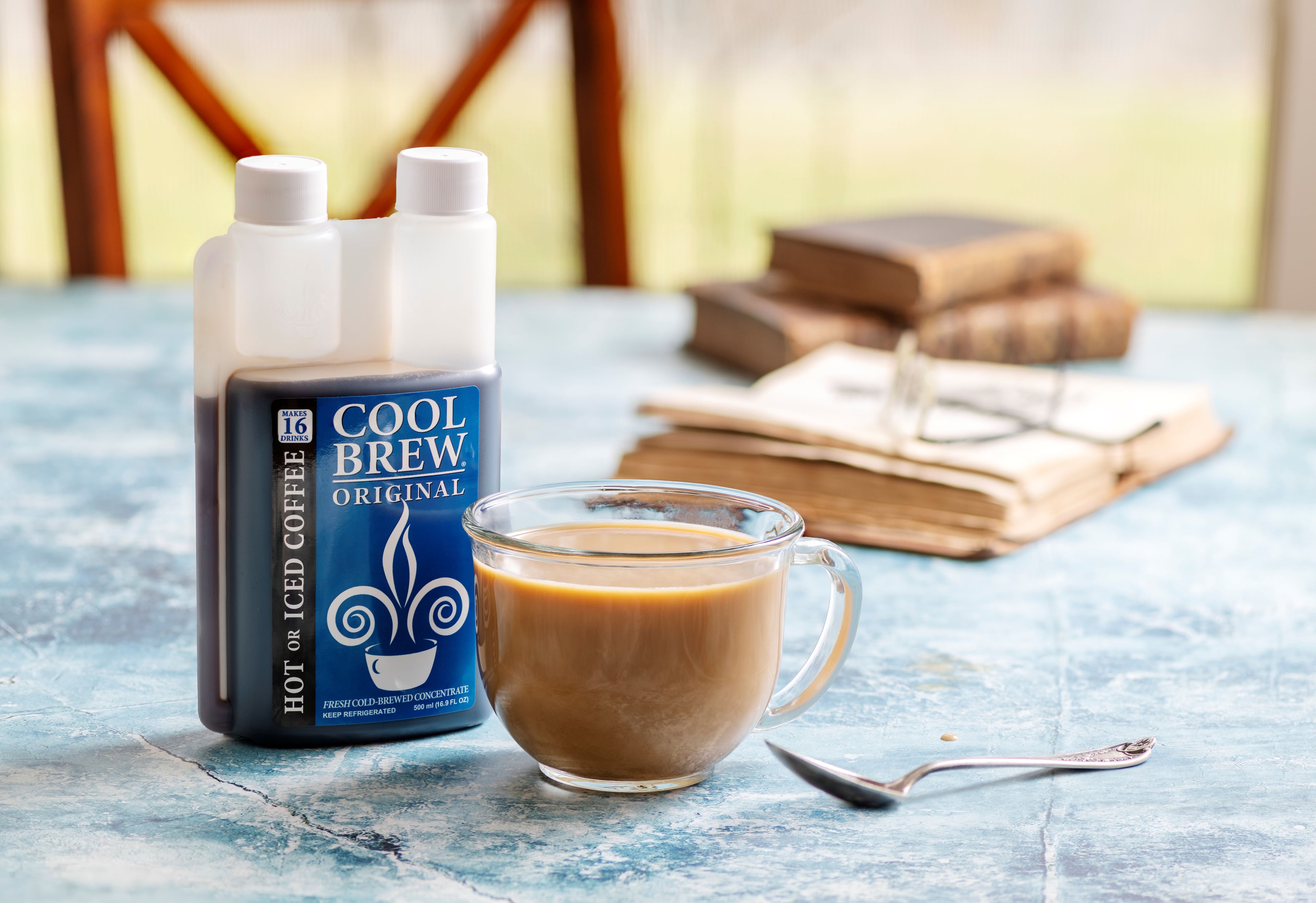 Use cold-brew coffee concentrate to make a rich cup of hot or iced coffee. (Courtesy of Romney Photography/New Orleans Coffee Co.)