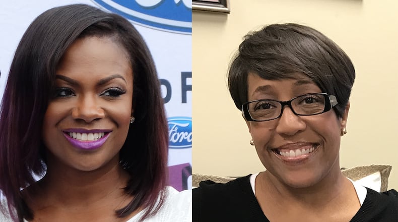 Mo Ivory is teaching an education law course at GSU about Kandi Burruss.