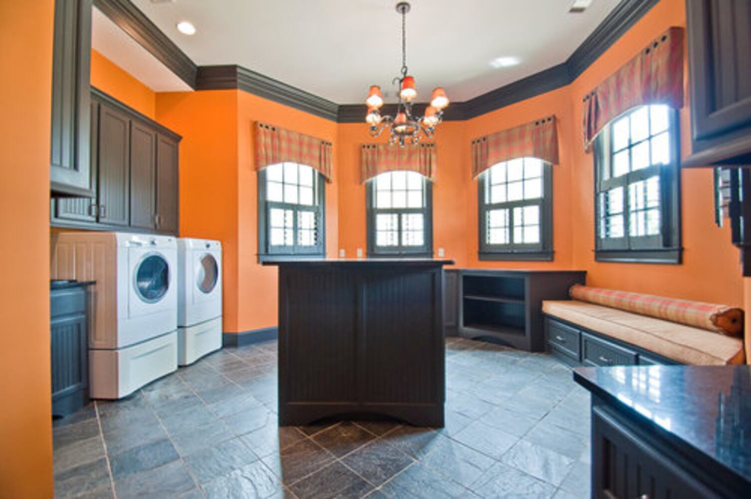 Laundry rooms go glam