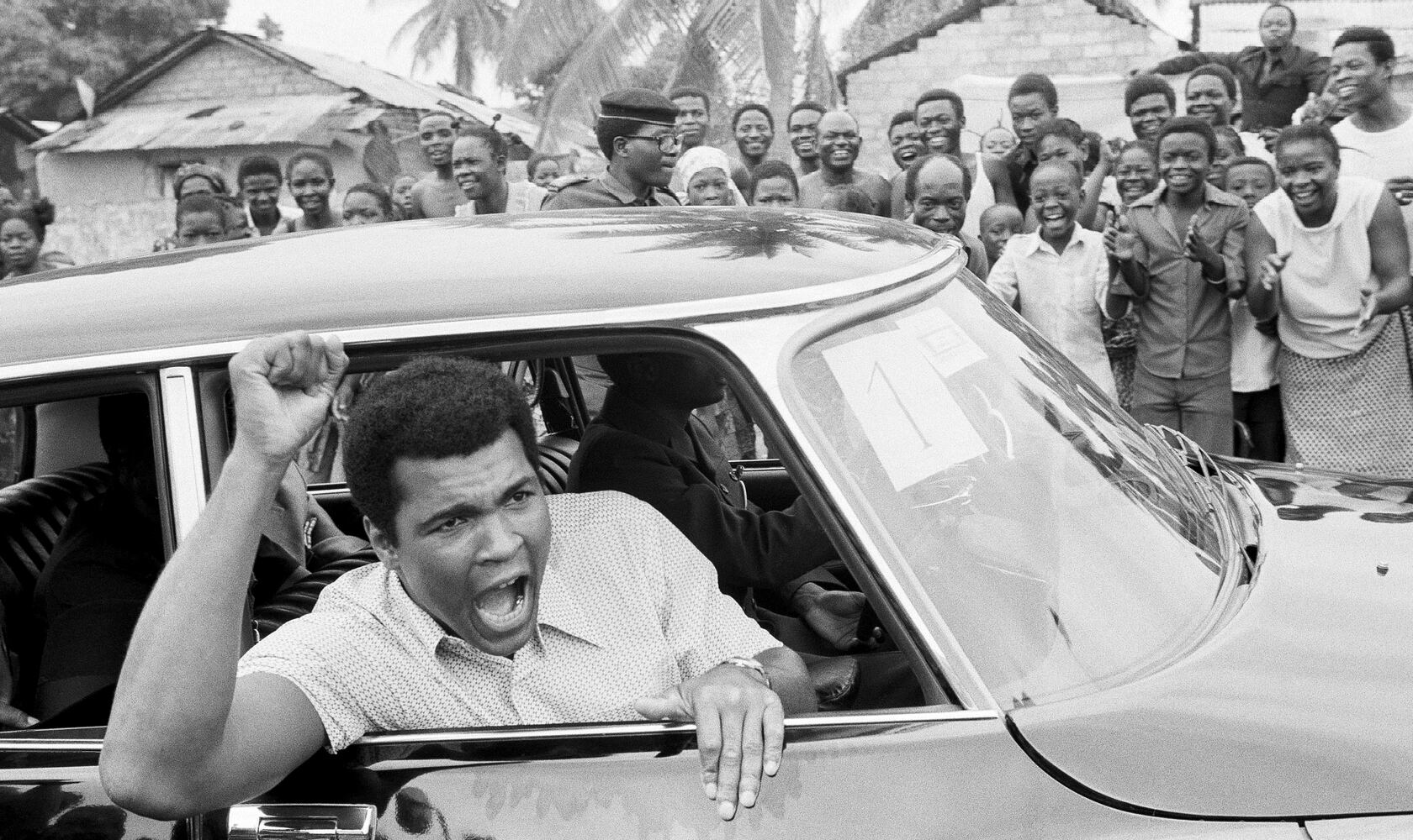 1974: World heavyweight championship between Muhammad Ali and George Foreman