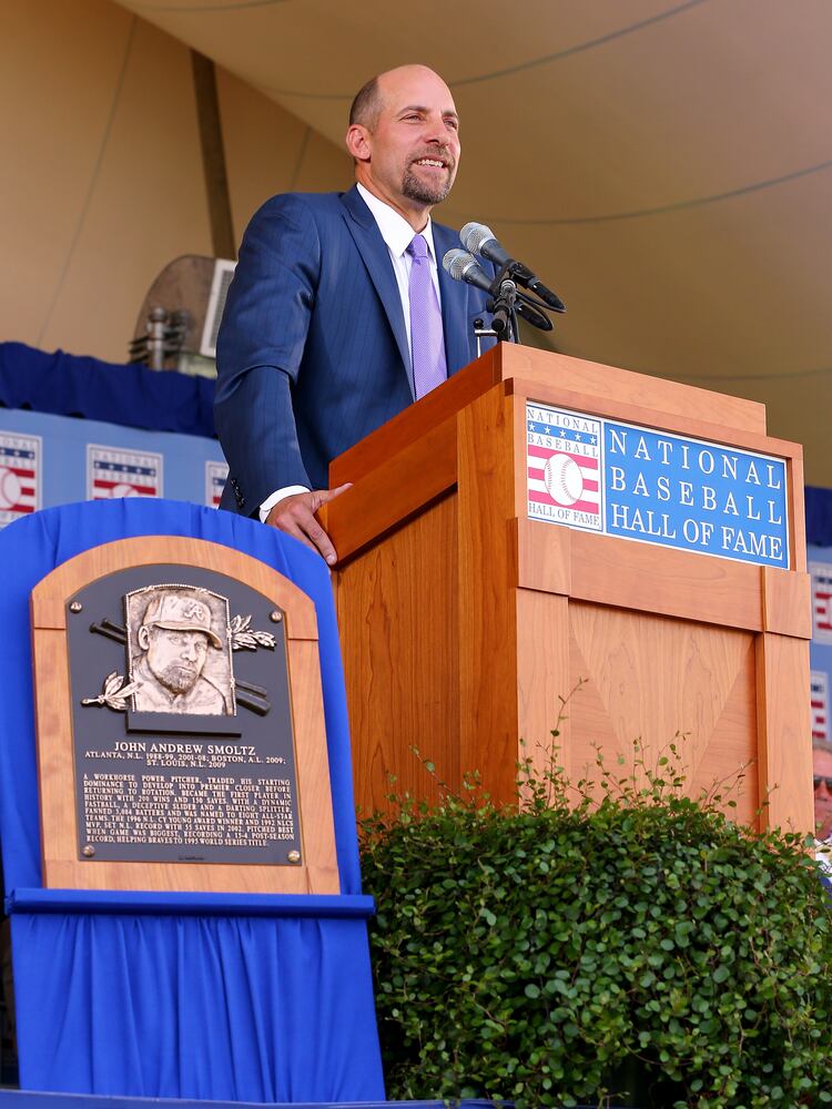 2015 Baseball Hall of Fame induction ceremony