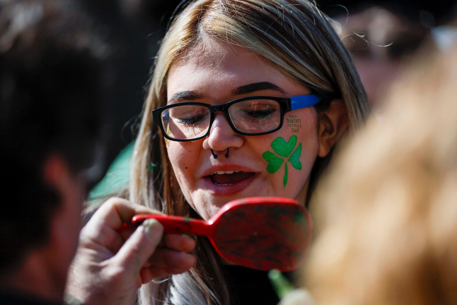 St. Patrick’s Day parade gamer