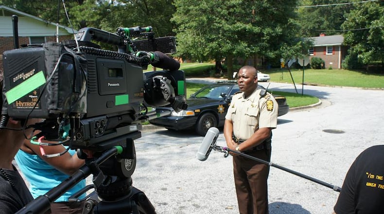 Lt. Brian McGee of Fulton County runs the Youth Intervention Program featured on "Beyond Scared Straight" April 24, 2014. CREDIT: Fulton County Sheriff's Office