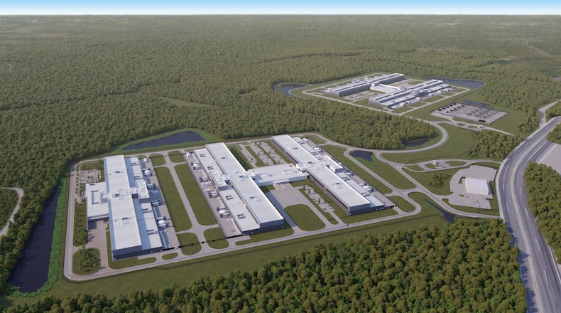 Facebook plans to expand its data center campus east of Atlanta, potentially increasing its investment by $2.4 billion. (Handout)