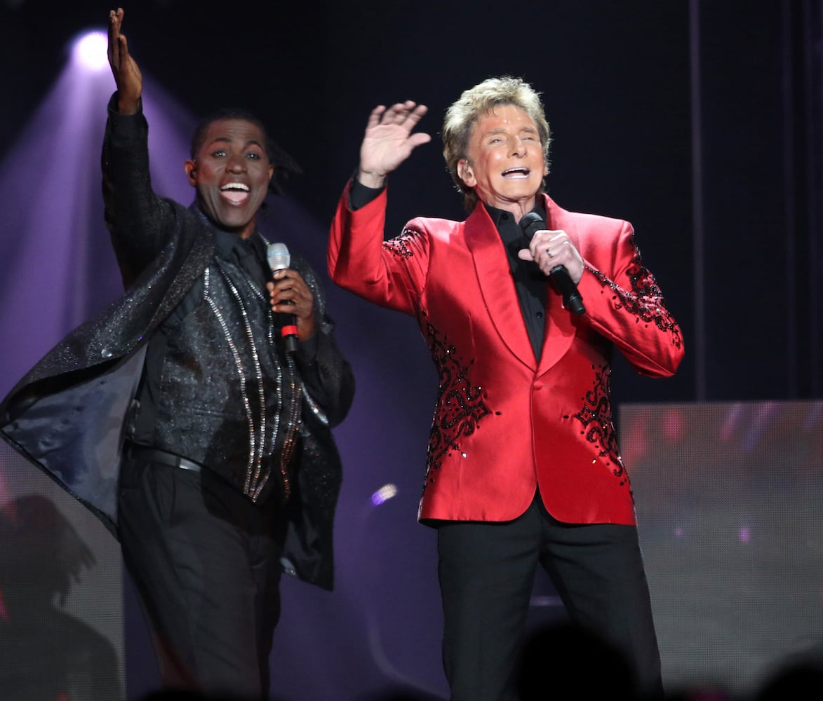 Barry Manilow entertained his loyal fans on Thursday, January 19, 2023 at State Farm Arena on his Hits 2023 Tour. Comedian Gordie Brown opened the show.
Robb Cohen for the Atlanta Journal-Constitution