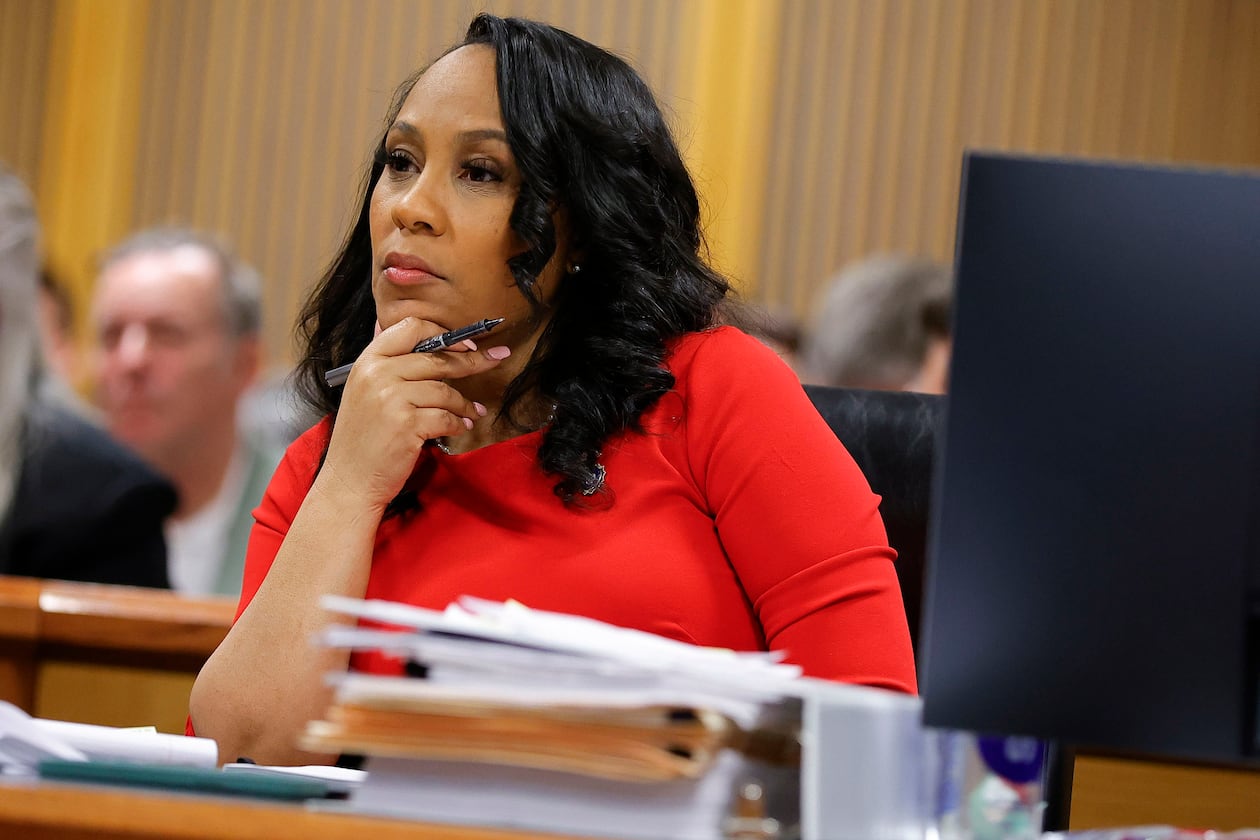 Fulton County District Attorney Fani Willis was considered a national Democratic superstar after bringing a criminal case against President Donald Trump. Her office has since been disqualified from the case. (Alex Slitz/Pool/Getty Images/TNS 2024)