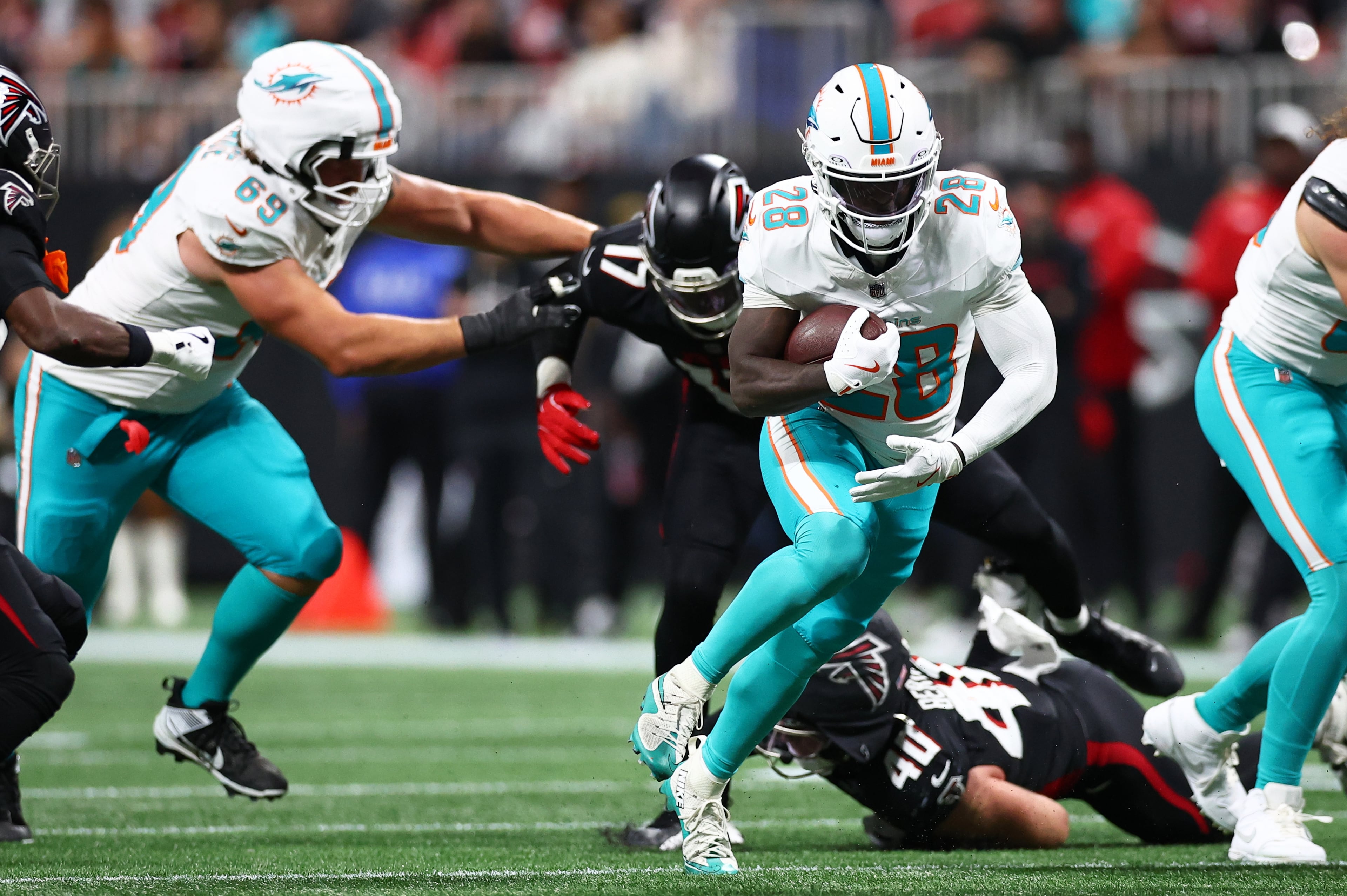 Dolphins Falcons Football