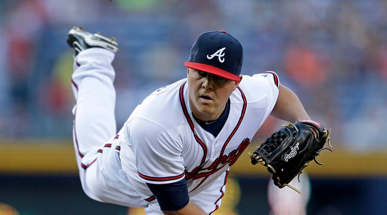 Braves starter Kris Medlen was 1-5 despite a 3.48 ERA this season, before Wednesday's start against Toronto.