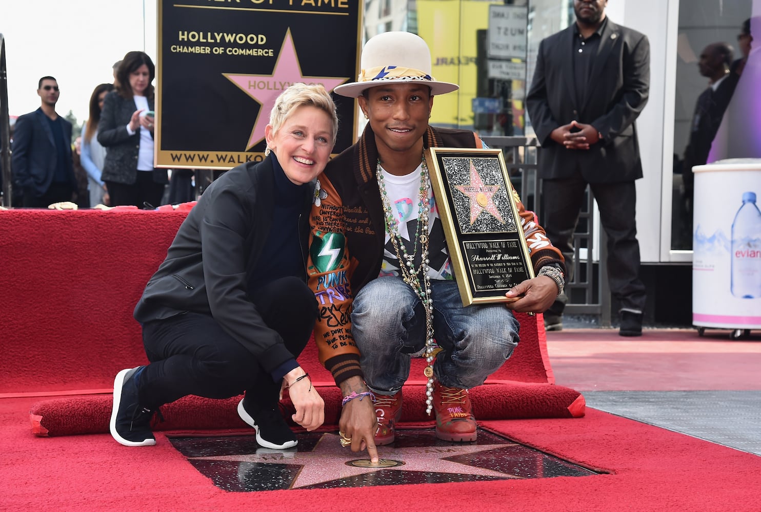 Pharrell Williams honored with a star