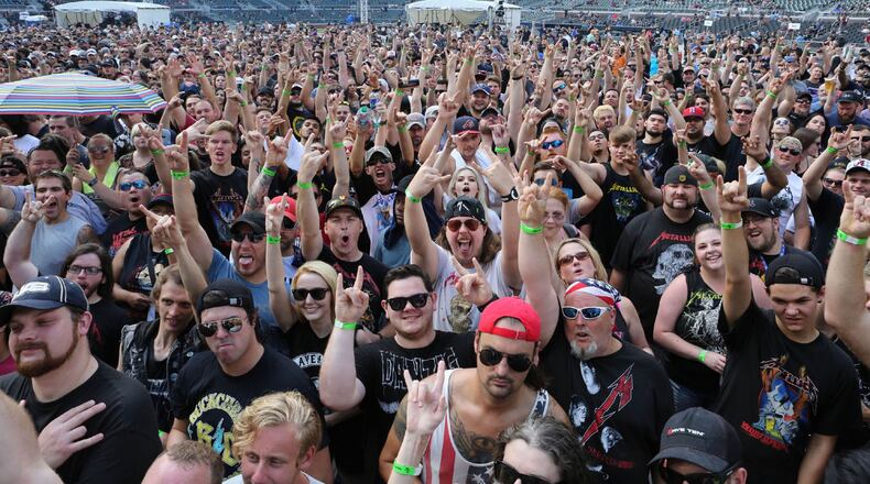 Metallica brought its Worldwired Tour to a sold out SunTrust Park on Sunday, July 9.