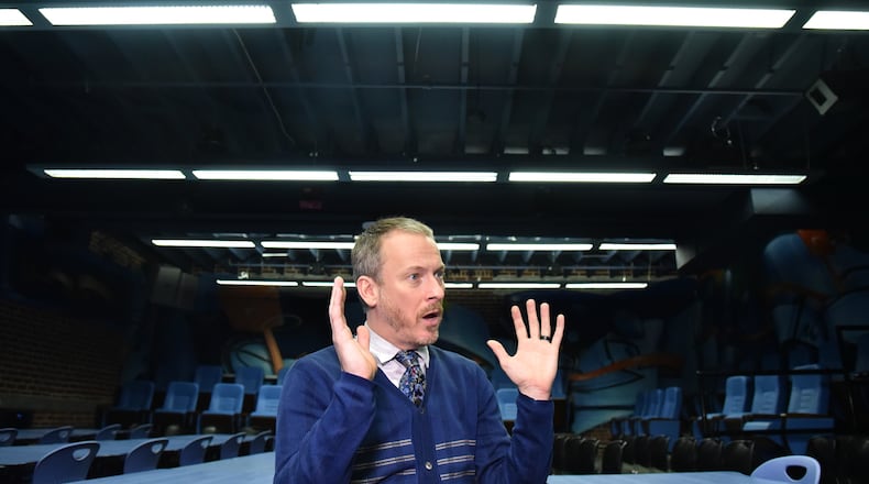 February 7, 2019 Atlanta - Ron Clark, founder of the Ron Clark Academy, speaks about the cast for the upcoming Survivor at The Ron Clark Academy on Thursday, February 7, 2019. Ron Clark, the creator of Ron Clark Academy, is going to be on the 38th season of "Survivor." HYOSUB SHIN / HSHIN@AJC.COM