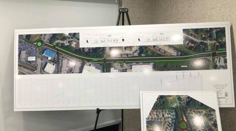 The Evermore Community Improvement District recently received an update on the concept study of a section of U.S. 78 from Ross Road in Lilburn to Hewatt Road in Snellville. (Courtesy Evermore CID)