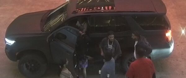 The FBI is investigating the shooting of Atlanta rapper Offset. FBI Miami released several photos related to case and seeks the public's help in locating some of the people involved, as seen in this photo. Police say a large group attacked the rapper, then fled the scene. (Courtesy of the FBI)