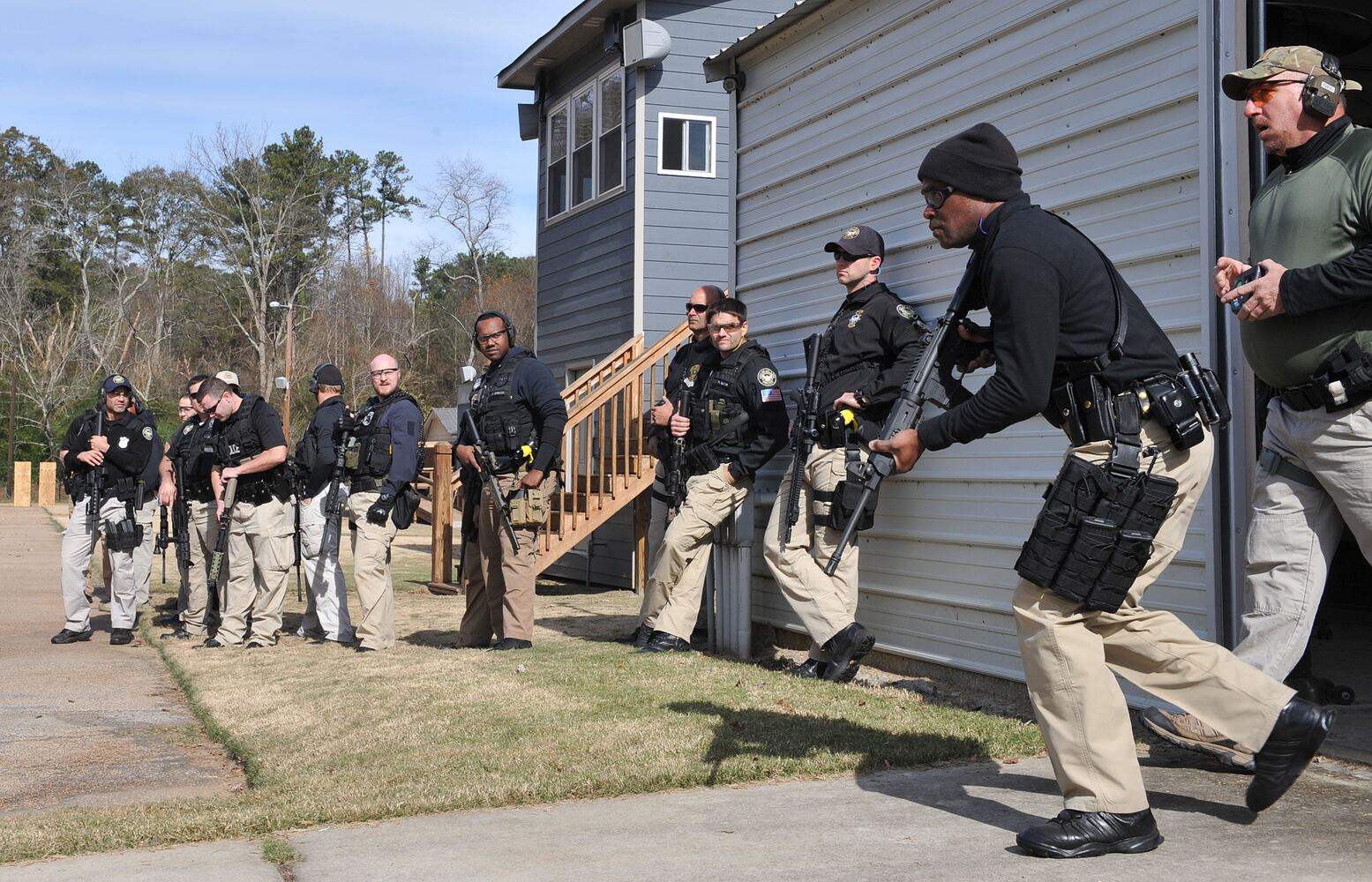 PHOTOS: Atlanta Police officers rifle training