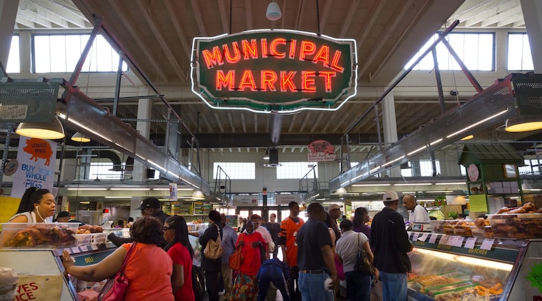Sweet Auburn Curb Market originated with a fire more than a century ago. (Jenni Girtman)