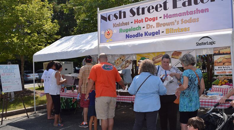 Nosh, nibble and sample your way through an array of food vendors at Noshfest this weekend.