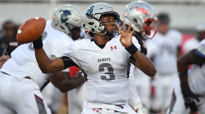 Howard University quarterback Caylin Newton. (Photo by Ethan Miller/Getty Images)