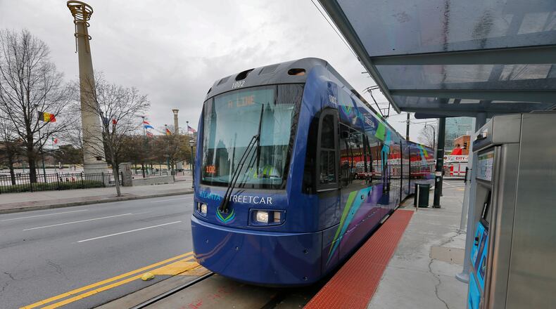 MARTA says a budget crunch brought on by the pandemic could affect its expansion plans in Atlanta, which includes 15 miles of the Atlanta Beltline.  BOB ANDRES  /BANDRES@AJC.COM