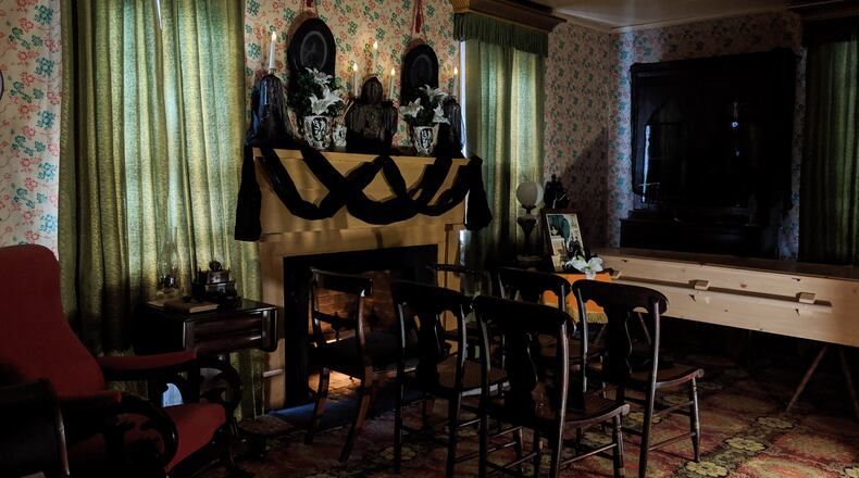 Guided flashlight tours will be held at the William Root House Museum & Gardens on Oct. 3, 10, 17 and 24 in Marietta. Credit: Cobb Landmarks