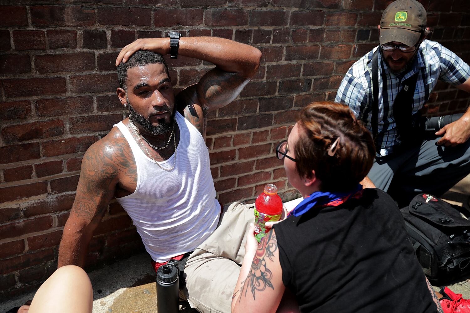Violent protest in Charlottesville