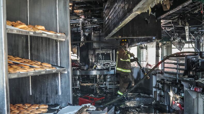 Atlanta fire officials said the landmark building is likely “totally destroyed.”