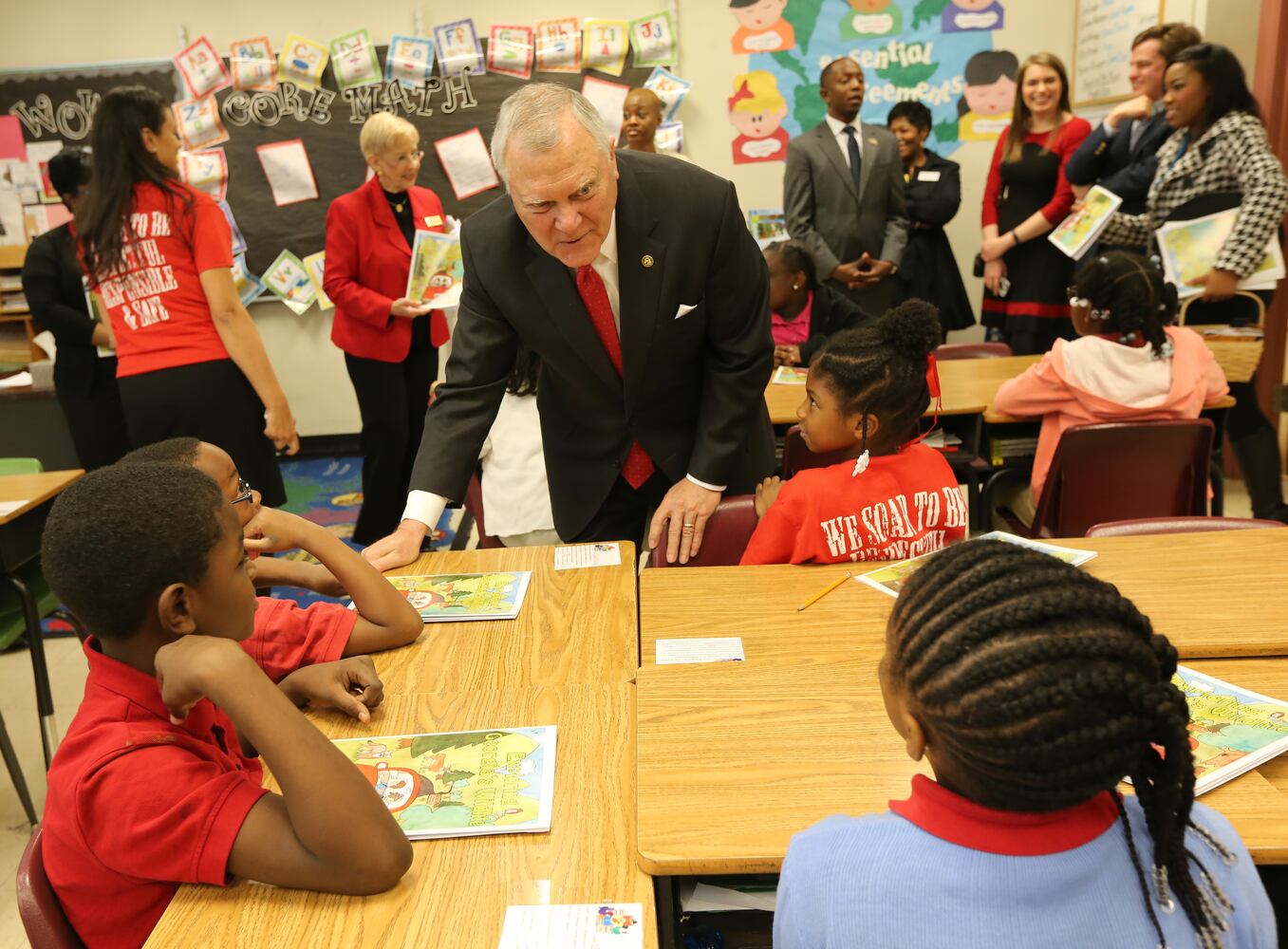 Read Across America and Get Georgia Reading event at Whitefoord Elementary School