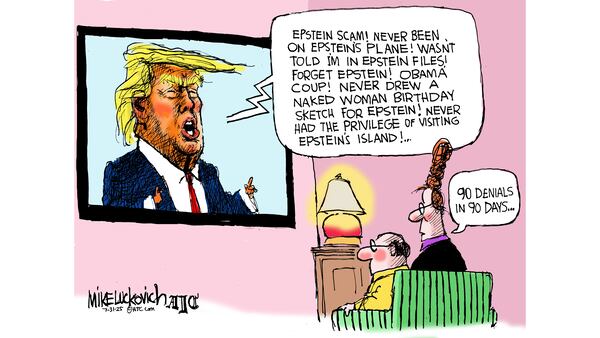 Mike Luckovich toon