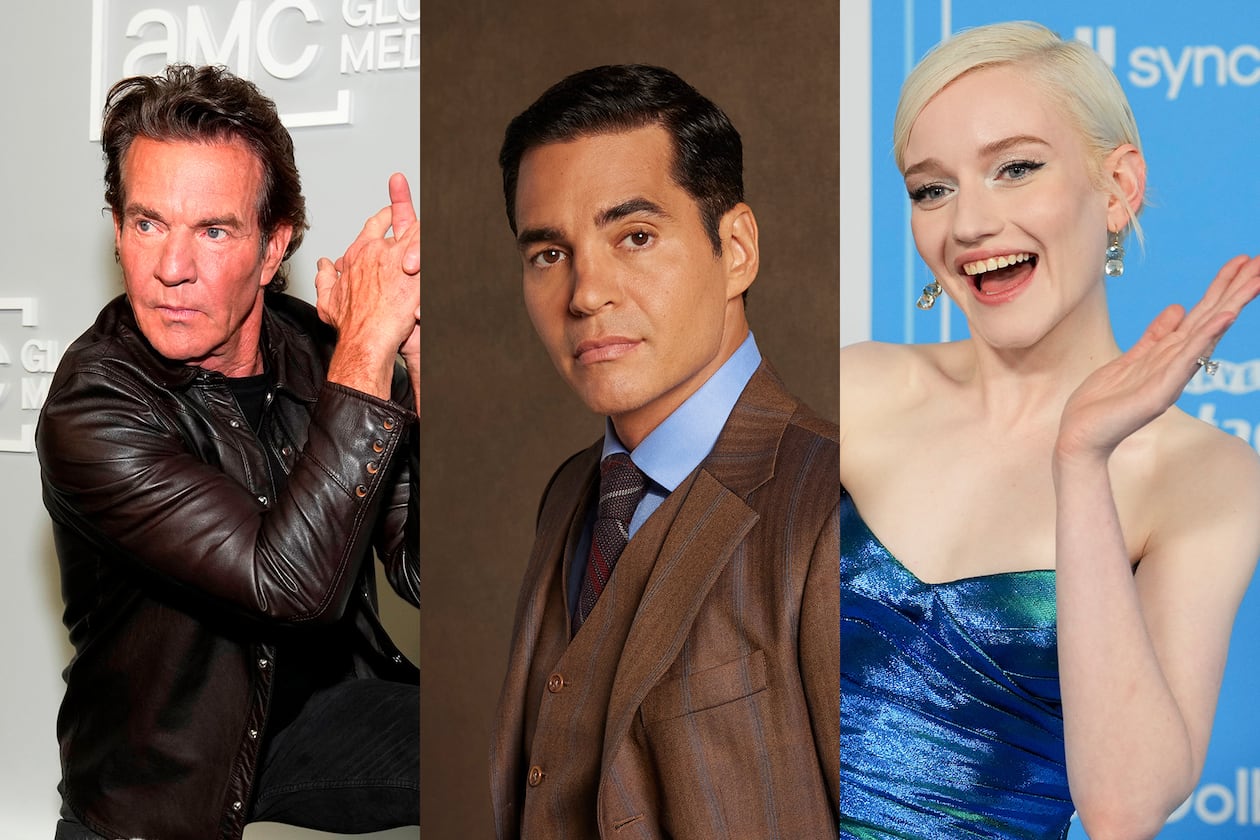 Among actors in metro Atlanta for productions include Dennis Quaid for AMC's new series "Thunder Road," Ramon Rodriguez in ABC's "Will Trent" and Julia Garner in an upcoming Apple TV series "Guilty Creatures." (Courtesy of ABC/AP)