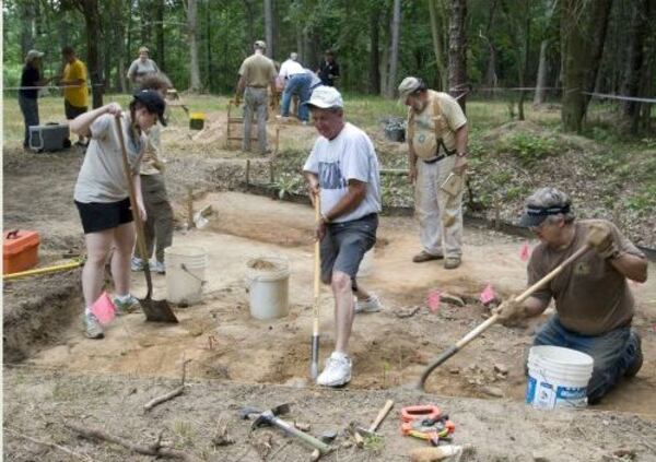 Fort Daniel in Buford will hold an open house on Saturday that includes active archaeological digs.