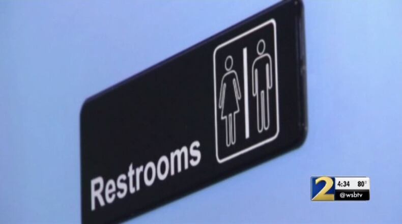 Pickens County parents are divided over the school district’s decision to allow transgender students to use the restroom of their choice.