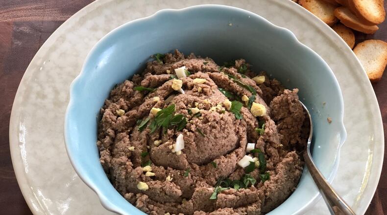 This meatless version of a classic deli favorite is made with eggplant and pecans. CONTRIBUTED BY KELLIE HYNES