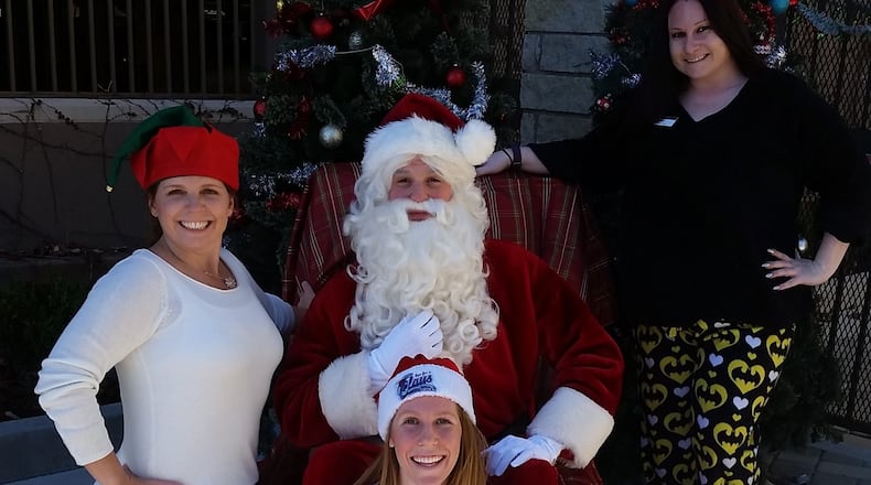 Since food and fitness go well together, Life Time Fitness will host a special breakfast with Santa featuring healthy options. Photo credit: M Squared PR.