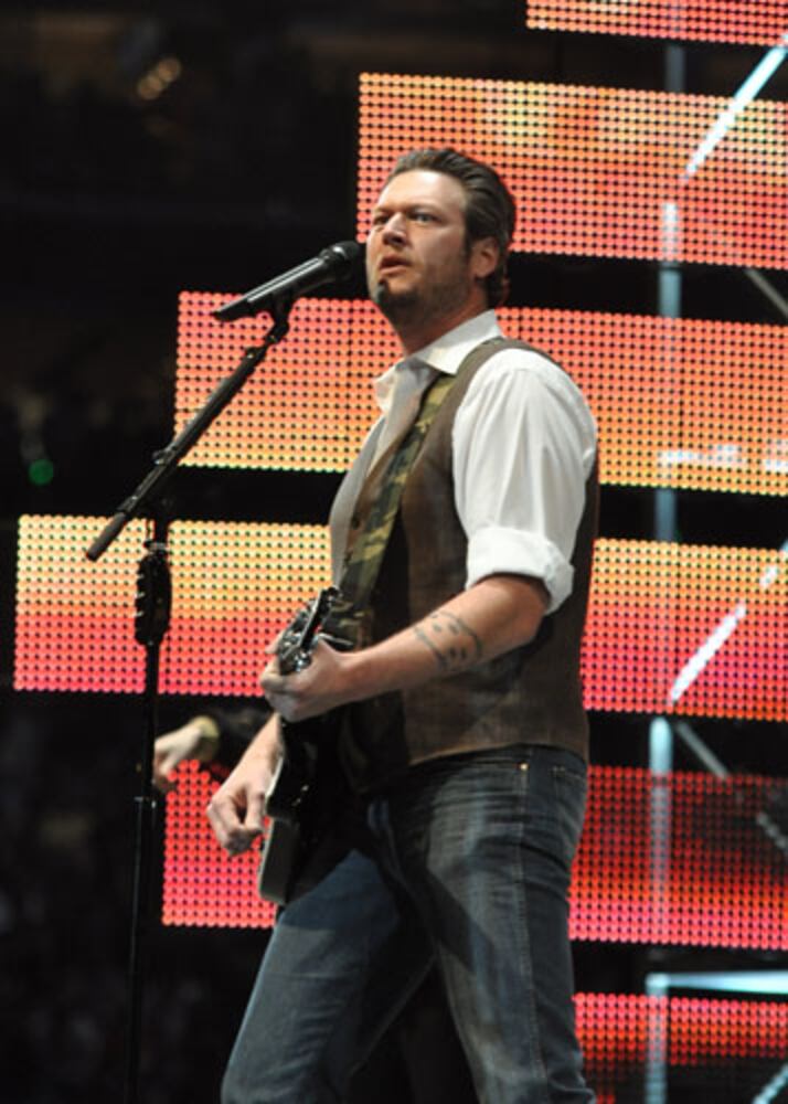 Blake Shelton at Rodeo Houston