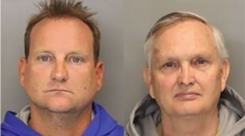 Jeff Carr, left, and his father, Joseph Carr, were involved in a scheme to defraud an elderly Cobb County woman out of millions. Jeff Carr used his position as power of attorney to gain access to the woman’s bank accounts. Father and son were both convicted in 2015. Jeff was sentenced to 10 years in prison and Joseph received a two-year sentence.