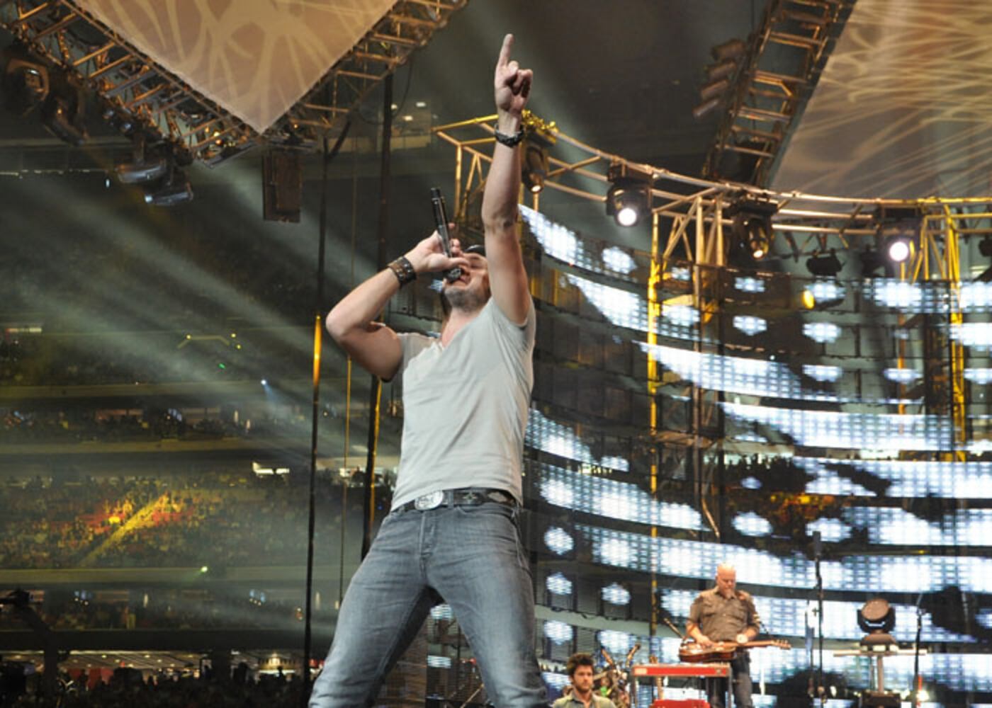 Luke Bryan at the Houston Rodeo