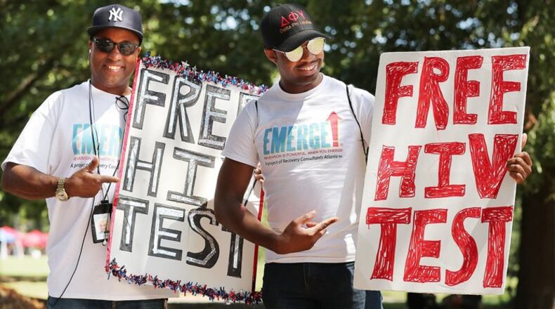 One common misconception about HIV is that the disease only occurs in particular groups, such as the LGBTQ community. This idea results in fewer people getting tested for HIV in their lifetime. GLAAD’s report found that 65% of Americans believe that everyone should get tested for HIV in their lifetime. AJC file photo