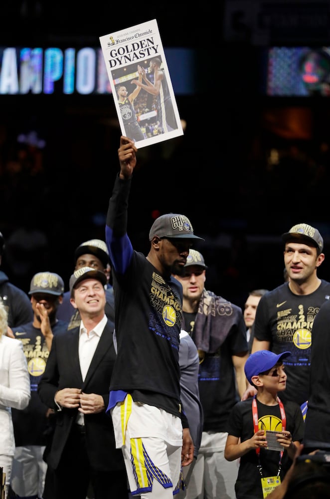 Photos: Warriors vs. Cavaliers in 2018 NBA Finals Game 4